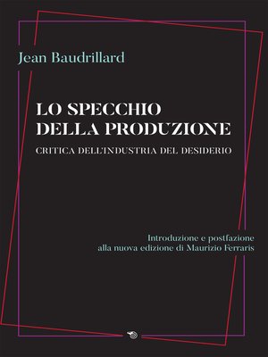 cover image of Lo specchio della produzione